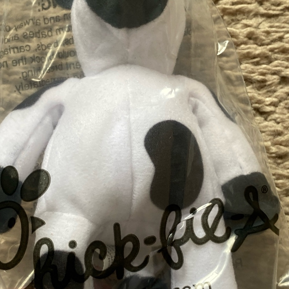 Chic Fil A Cow‎ Plush 6" Stuffed Animal Toy unopened (No Sign)